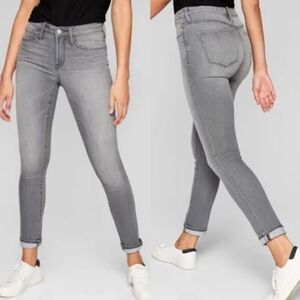 Athleta Sculptek Gray Skinny Jeans - Size: 2